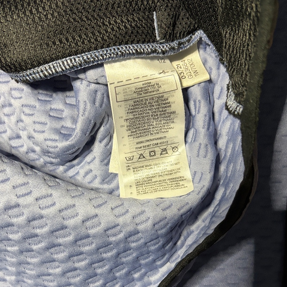 adidas Performance Jacket in Periwinkle Blue with… - image 4